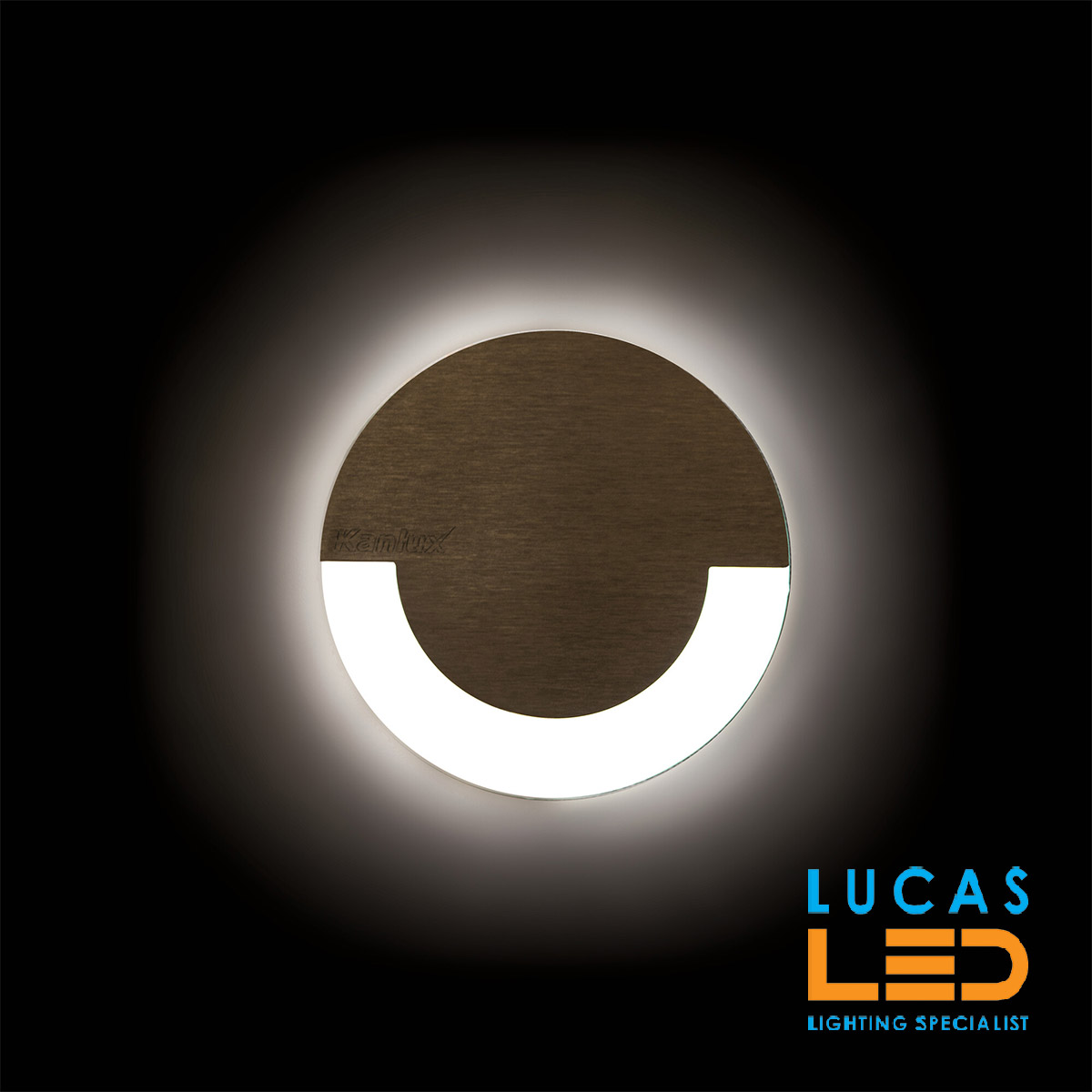 Indoor LED Wall / Stairs Lighting -  0.8W - 4000K Natural White - 12V / DC - 14lm - IP20 - recessed - LED SMD - decorative - SOLA - B-NW