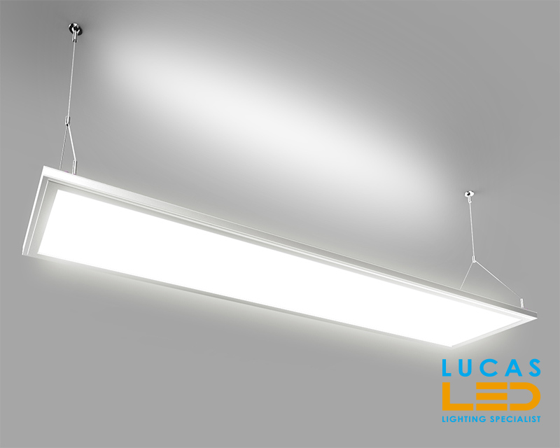  LED Surface Mounting Frame for Led Panel - ADTR BRAVO Frame 1200 x 300mm - White 