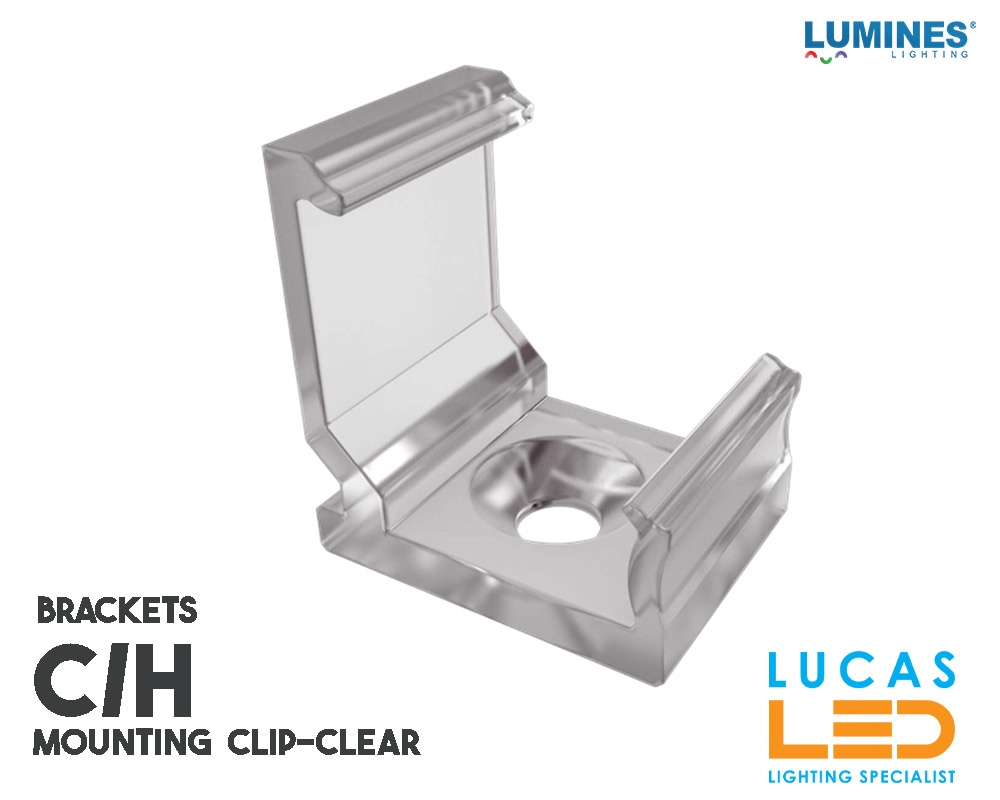 LED PROFILE • BRACKETS • Mounting Plastic Clip 