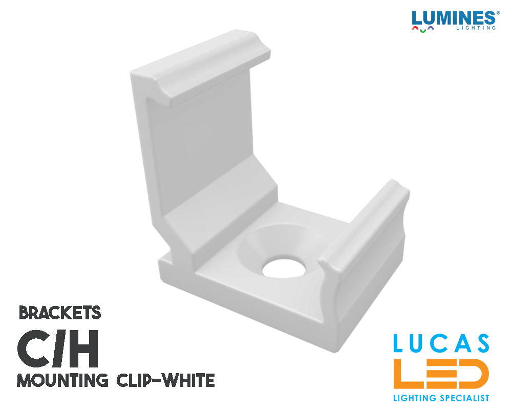 LED PROFILE • BRACKETS • Mounting Plastic Clip 