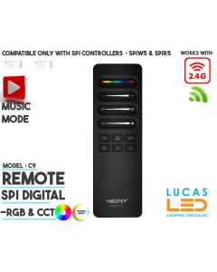 SPI-remote-control-digital-for-addressable-led-strip-ideal-club-disco-music-mode-2.4GHz-ireland-fast-delivery-in-stock-