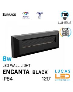 cct_outdoor_led_wall_facade_light_6w_3000k_4000k_6000k_ip54_750lm_surface_brick_lamp_encanta_black_body_lucasled.ie