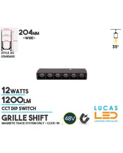 48v-led-magnetic-track-light-grille-shift-5y-12-watts-1200-lm-cct-dip-switch-beam-angle-35-magnetic-light-system-click-in_lucasled.ie
