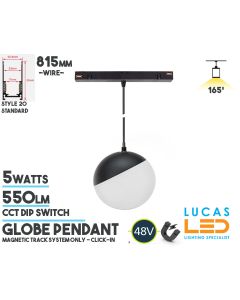 48v-led-magnetic-track-light-globe-pendant-5-watts-550-lm-cct-dip-switch-815mm-wire-beam-angle-165-5y-rail-magnetic-light-system-click-in_lucasled.ie