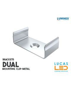 LED PROFILE • BRACKETS • Mounting Clip "DUAL" • METAL