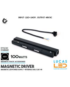 internal-driver-100w-magnetic-track-rail-48v-click-in-supply-230v-single-circuit-black-body-for-magnetic-track_lucasled.ie