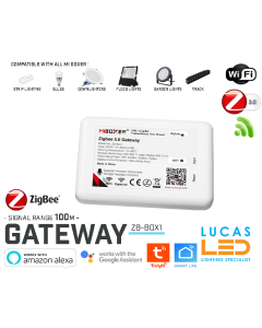 Zigbee 3.0 Gateway Router Wired • MiBoxer • 8 Zone • 2.4G • Wireless • WiFi Controller • Compatible • Smart Lighting System • WL-Box1Z
