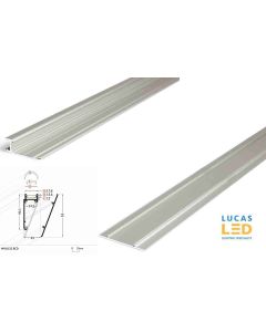 Last ONE 1 pcs - model DISCONTINUED - LED Profile Special Application - Walle12 - backlighting - 2M - full SET