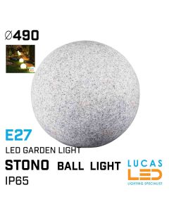 outdoor-led-globe-Ball-lights-E27-IP65-Garden-luminaires-STONO-58cm-lighting-shop-lucasled.ie