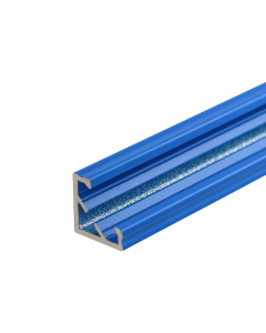 Last 9 pcs - model DISCONTINUED - BLUE LED Corner Profile Fose03 for LED strips - 2M - full SET