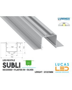 led-profile-recessed-architectural-plaster-in-subli-silver-aluminium-2-02-meters-lenght-pro-multi-set-lucasled.ie