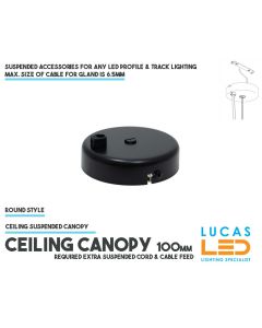 round-canopy-ceiling mounted-for suspended-light-led-profile-tracj-lighting