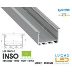 led-profile-recessed-architectural-inso-silver-aluminium-2-02-meters-length-pro-multi-set-lucasled.ie