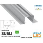 led-profile-recessed-architectural-plaster-in-subli-silver-aluminium-2-02-meters-lenght-pro-multi-set-lucasled.ie