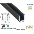 led-profile-recessed-furniture-w-black-aluminium-2-02-meters-length-pro-multi-set-Bedroom-Restaurant-Ceiling-Deck-Aesthetic-price-ireland