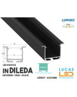 led-profile-recessed-architectural-indileda-black-aluminium-2-02-meters-length-pro-multi-set-lucasled.ie