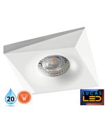 13 pcs ONLY - LED Spotlight - recessed light - GU10 - IP20 - BONIS White- CLEARANCE