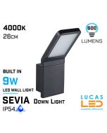 outdoor-led-wall-light-9W-4000K-600lm-IP54-full-fitting-SEVIA-black-lucasled.ie