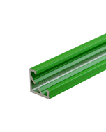 Last 3 pcs - model DISCONTINUED - Green LED Corner Profile Fose03 for LED strips - 2M - full SET