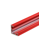 Last 6 pcs - model DISCONTINUED - RED LED Corner Profile Fose03 for LED strips - 2M - full SET