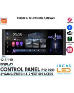 multiroom-lighting-control-panel-with-external-speakers-2-gang-switch-ireland-stock-lucas-led