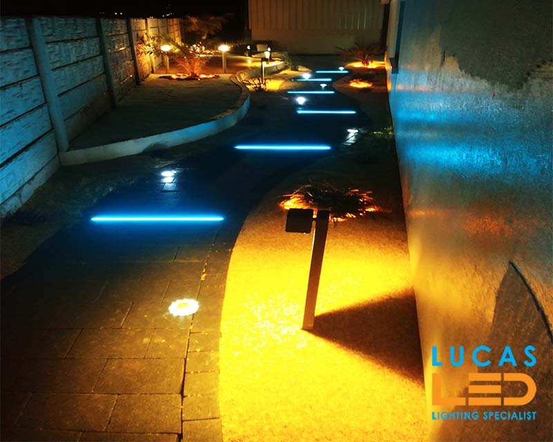 Outdoor LED Garden Light - Gu10 - IP44 - Modern GORI 800mm- Anthracite - Driveway-Pathway-Bollard-Post Lamp  