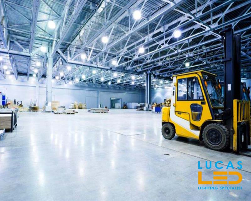 150W LED High Bay Light - 4000K - 13500lm - IP65 - LED SMD - outdoor - indoor - industrial ceiling fitting -  HIBO