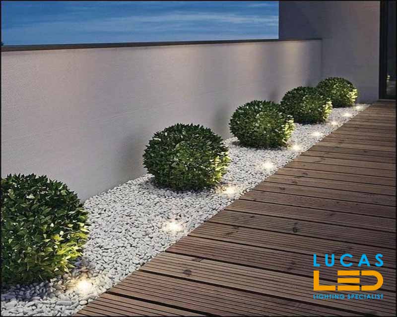  Outdoor LED in-ground Light - GU10 - IP67- IK08 - MORO - Landscape Rollover Fitting