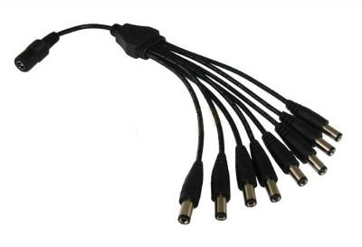 LED DC 8 Way Splitter plug connectors  • Female Adapter • Terminal Block •  2A  • DC Power  •